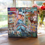 Artists in Venice 1000pc Puzzle | eeBoo | PZT457