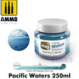 Acrylic Water - Pacific Water - 250ml | Ammo by Mig Jimenez | MIG2201