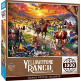 Yellowstone Ranch Highland Camp - 1000pc Puzzle | Masterpieces | MSP-72625