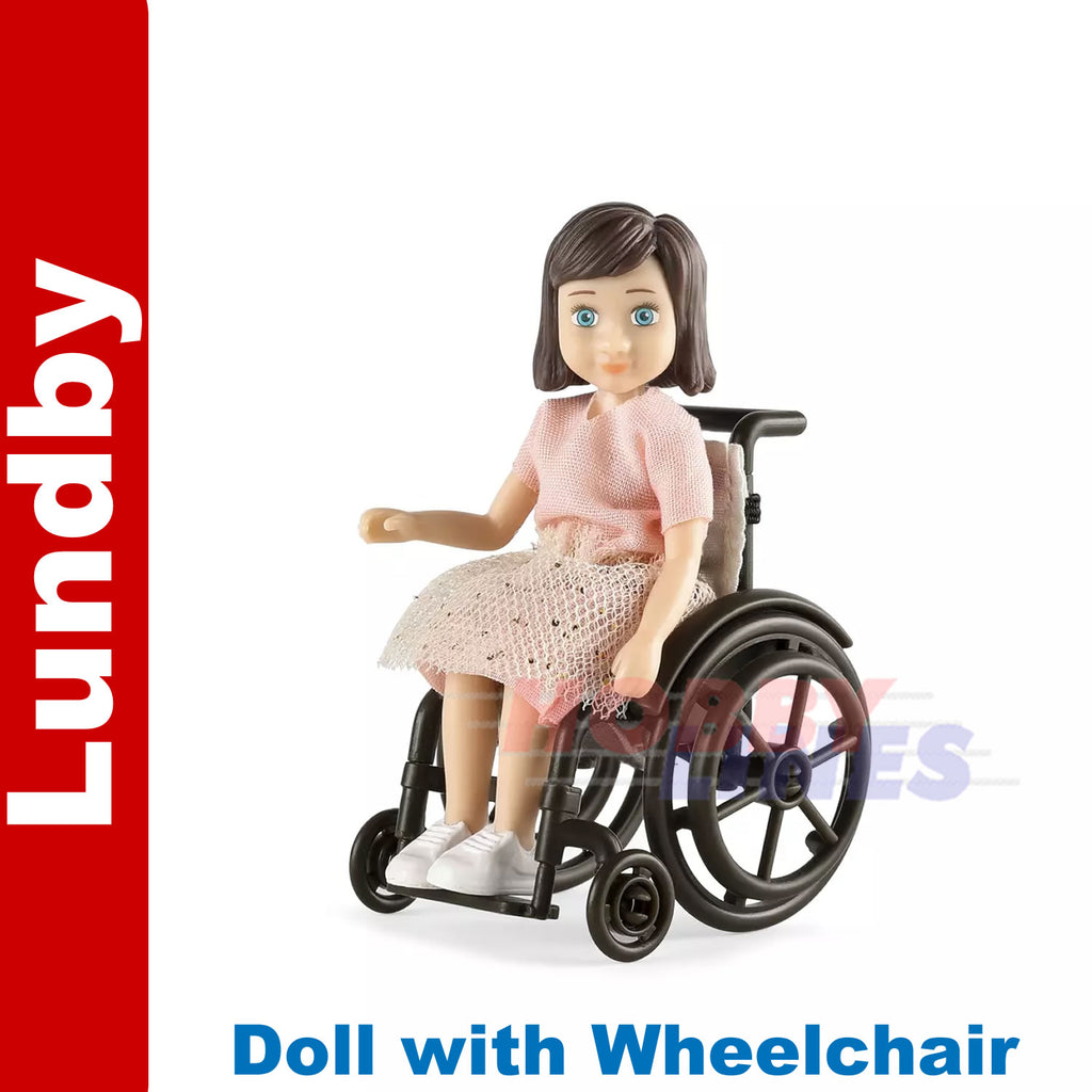 Lundby doll with Wheelchair 60-8089-00