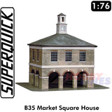 MARKET HOUSE 1:72 Scale OO HO Gauge Railways Building Series B B35 SuperQuick