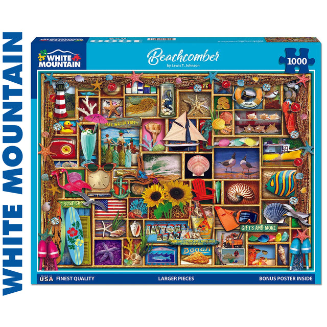 Beachcomber - 1000pc Jigsaw Puzzle | White Mountain | 2087pz