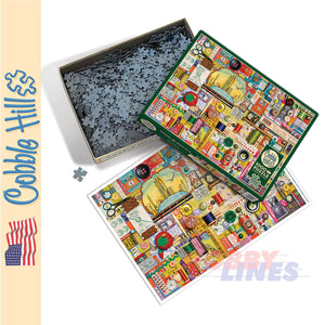 Sewing Notions COBBLE HILL Shelley Davies 1000pc jigsaw puzzle 40042