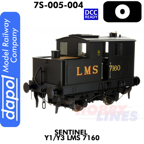 Sentinel Y1/Y3 LMS 7160 - DCC Ready | Dapol | 7S-005-004