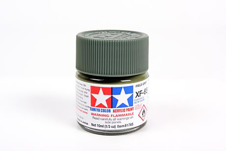 Tamiya Acrylic Mini Paint Xf-65 Field Grey