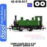 LSWR Class B4 0-4-0T Dorset Green 99 - DCC Ready  | Dapol | 4S-018-017