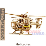 Helicopter- 3D Puzzle | Wooden City |  WR344