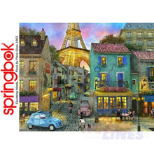 Load image into Gallery viewer, EIFFEL MAGIC 1000 piece SPRINGBOK Jigsaw Puzzle Random Cut Super Deluxe
