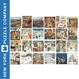 Loré Pemberton Advent Calendar -24 Mini Puzzles | New York Puzzle Company | NPZLP2350