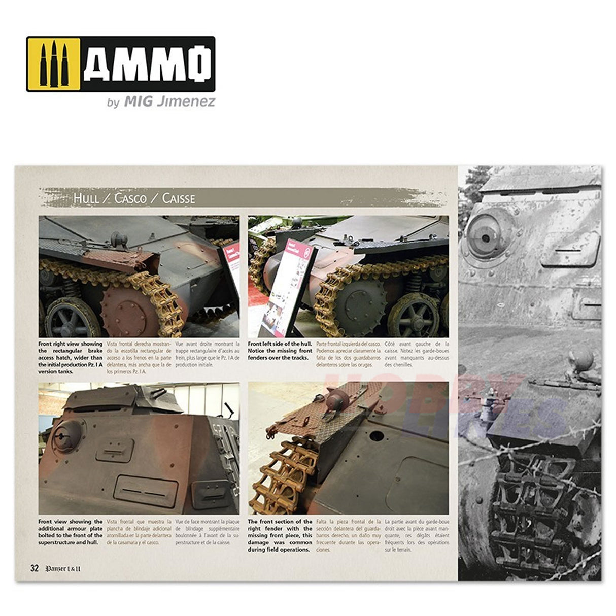 PANZER I & II Visual Modellers Guide Book Ammo by Mig Jimenez MIG6083