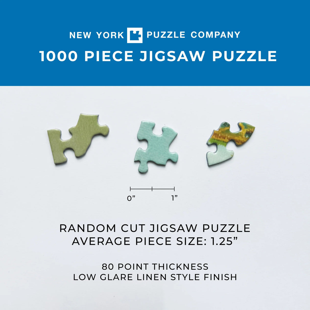 LEAF PEEPERS New York Puzzle Company 1000pc Jigsaw 