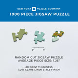 LEAF PEEPERS New York Puzzle Company 1000pc Jigsaw 