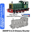 DREWRY SHUNTER 0-6-0 Model Railway KitMaster OO Gauge Kit Dapol C060