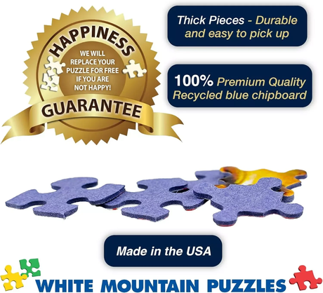 Christmas Calendar - 1000pc Puzzle | White Mountain | 1632pz
