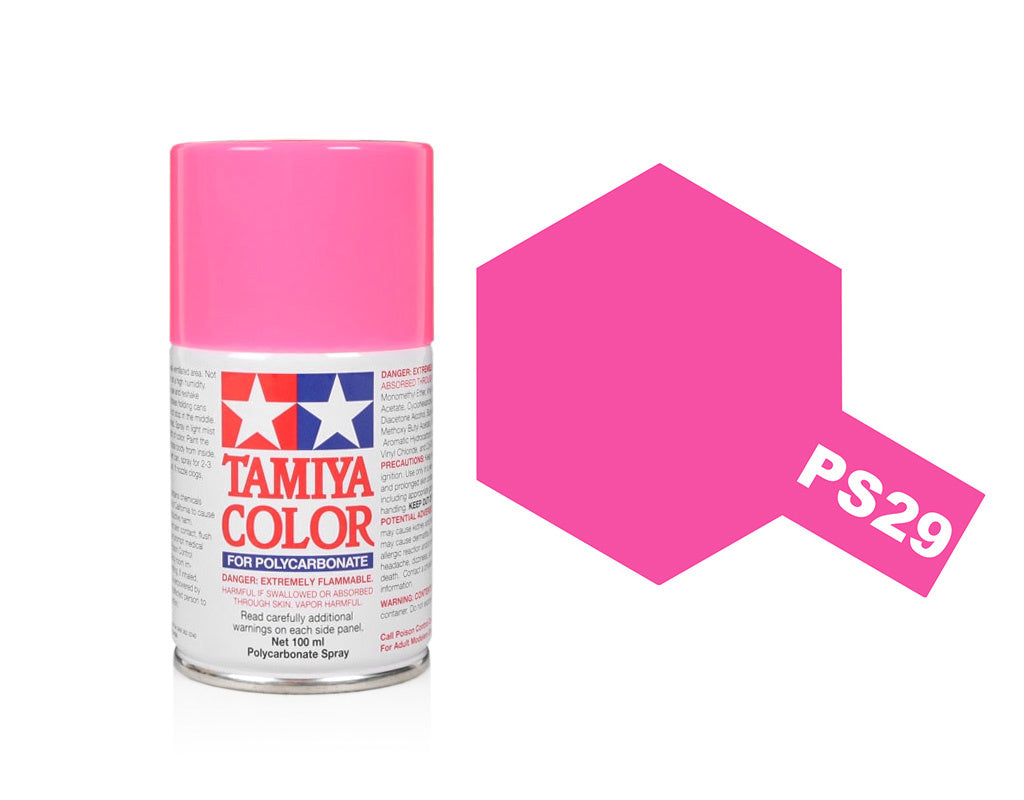 Tamiya Ps-29 Fluorescent Pink Spray Paint