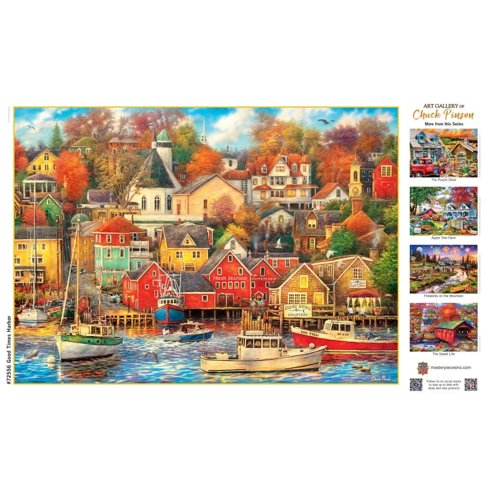Good Times Harbor - 1000pc Puzzle | Masterpieces | MSP-72556