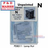 Lamp Hut - Unpainted | P&D Marsh | B511