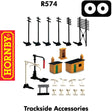 OO Gauge Trackside Accessories - 1:76 | Hornby | R574