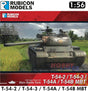 T-54 Main Battle Tank - T-54-2 / T-54-3 / T-54A / T-54B - Plastic Kit | Rubicon Models | 280120
