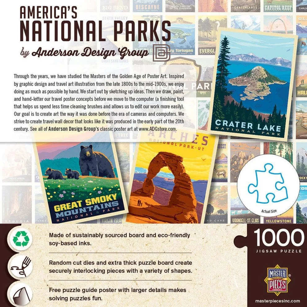 America's National Parks - 1000pc Puzzle | Masterpieces | 72376
