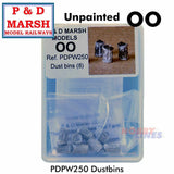 Dustbins - Unpainted | P&D Marsh | PW250