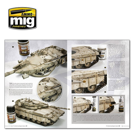 The Weathering Special  - How to Paint IDF Tanks - Weathering Guide (English) | Ammo by Mig Jimenez | MIG 6128