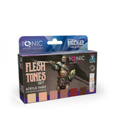 IONIC FLESH TONES SET Colours Acrylic Paint - 6 jars 20ml | Ionic | IONIC0505