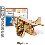 Bi-Plane -3D Puzzle | Wooden City |  WR304
