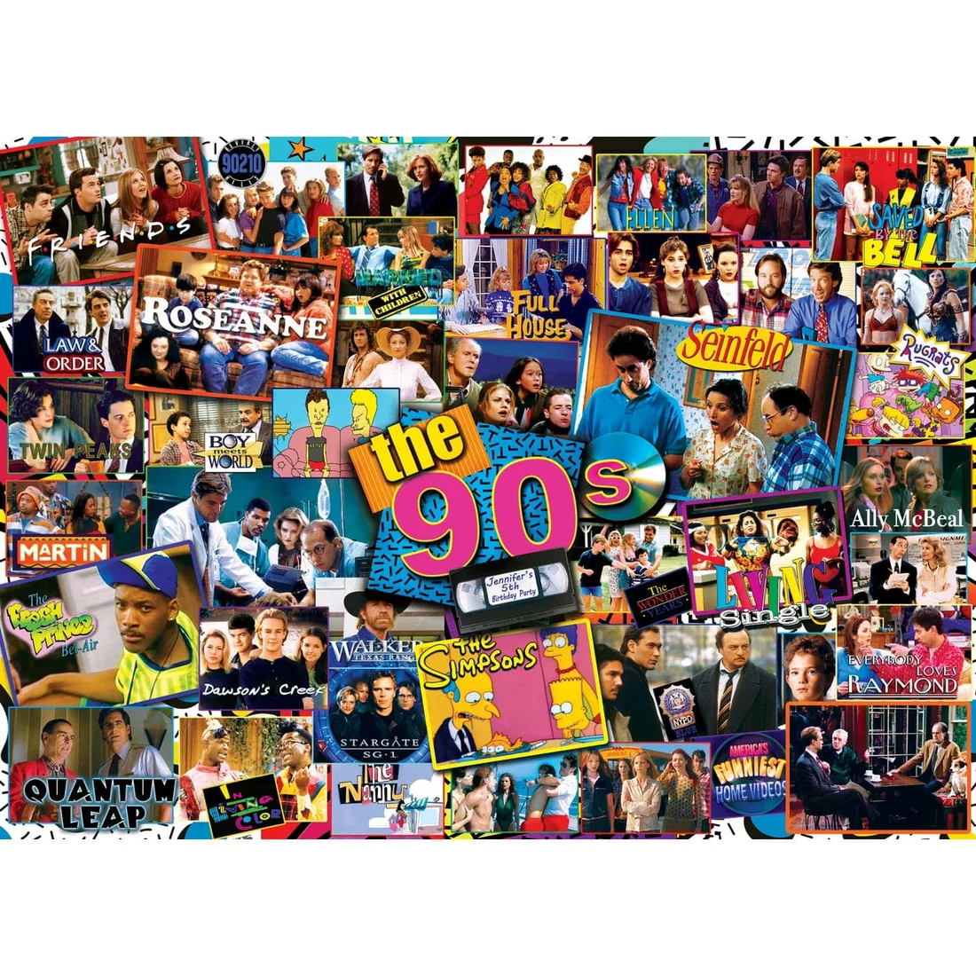 90s Shows - 1000pc Puzzle | Masterpieces | 72158