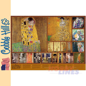 The Golden Age of Klimt Cobble Hill puzzle 1000pc CH40100