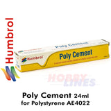 Hunmbrol POLY CEMENT 24ml large tube AE4022 for Polystyrene Styrene kits etc