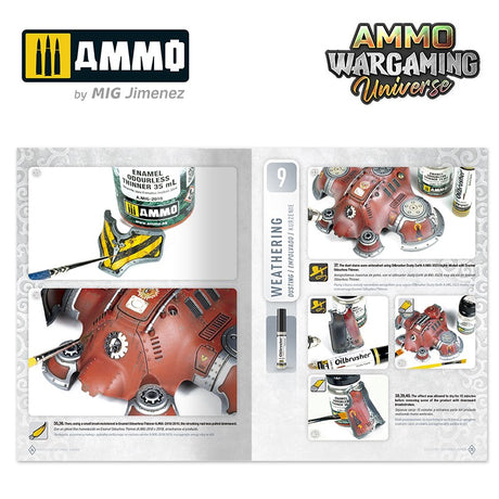 Ammo Wargaming Universe -  Book 03 – Weathering Combat Armour | Ammo by Mig Jimenez | MIG6922
