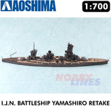 IJN Battleship YAMASH 1944 Retake Water Line #126 1:700 kit AOSHIMA 00251