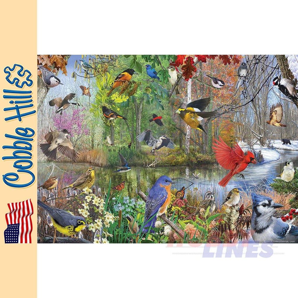 Birds of the Season Cobble Hill puzzle 1000pc CH40163