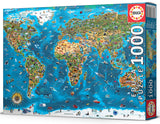 Wonders Of The World 1000 Piece Jigsaw Puzzle | Educa | 19022
