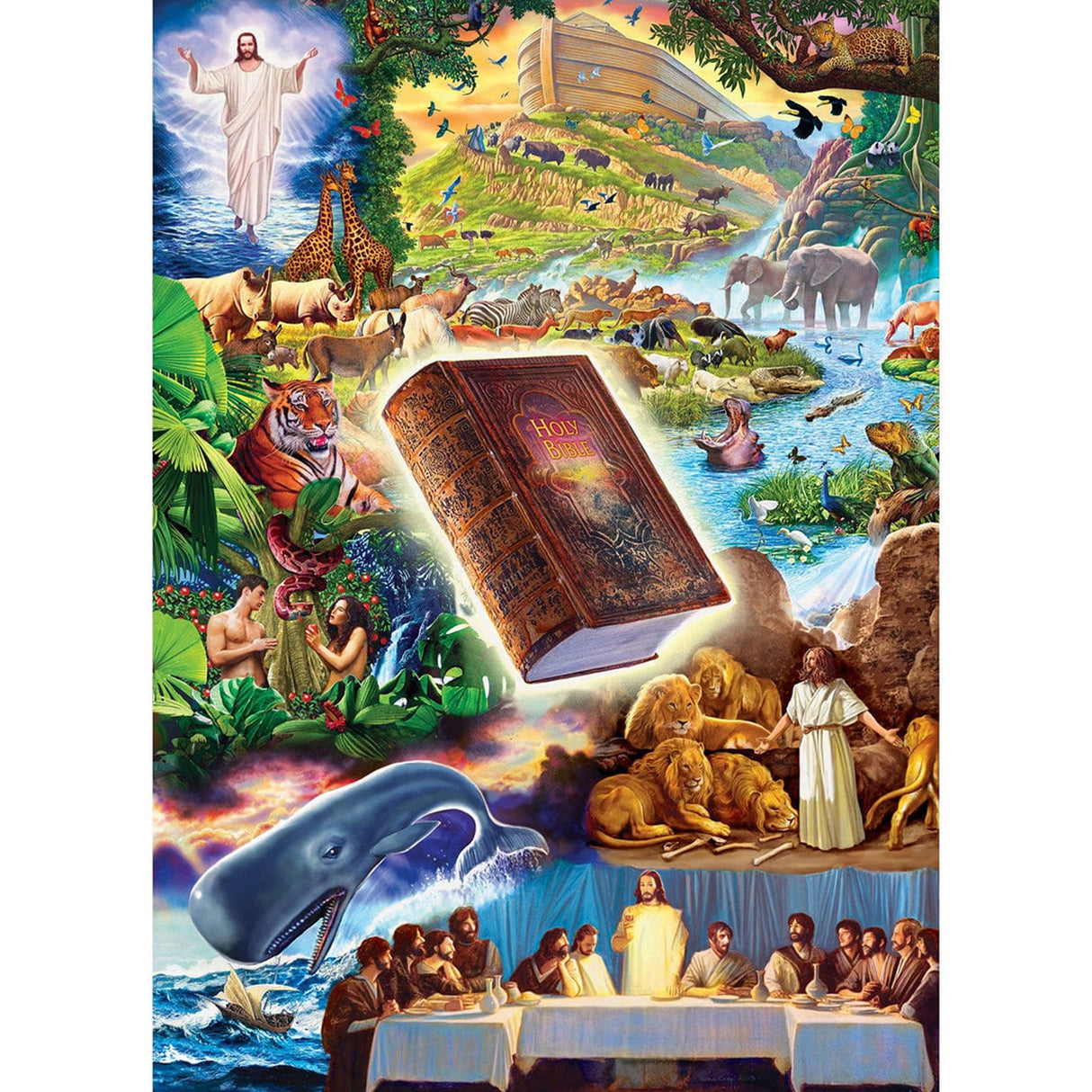 *DAMAGED BOX* - The Holy Bible - 1000pc Puzzle | Master Pieces | 71980