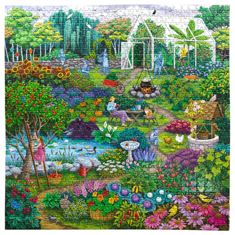 eeBoo ALCHEMISTS ORCHARD 1000 pc Square Jigsaw Puzzle Super Deluxe PZTACO