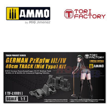 Load image into Gallery viewer, 1:1 GERMAN PzKpfw.III/IV 40cm TRACK LIMITED EDITION Ammo by Mig Jimenez
