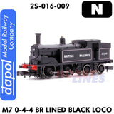 M7 0-4-4 British Rail Lined Black 30248 | Dapol | 2S-016-009