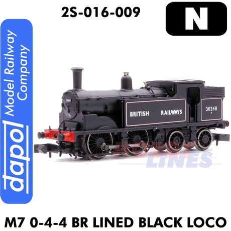 M7 0-4-4 British Rail Lined Black 30248 | Dapol | 2S-016-009