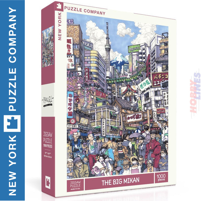 THE BIG MIKAN New York Puzzle Company 1000pc Jigsaw 