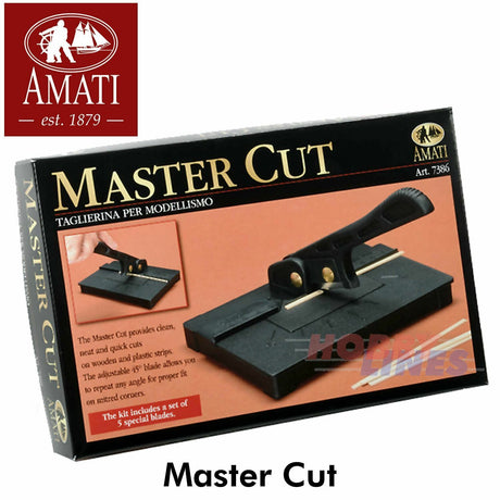 MASTER CUT strip cutting wood angle mitre cut ship boat plank cutter Amati 7386