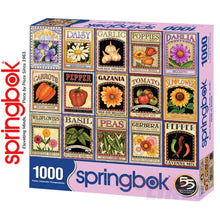 Load image into Gallery viewer, GARDEN GOODNESS 1000 piece SPRINGBOK Jigsaw Puzzle Random Cut Super Deluxe
