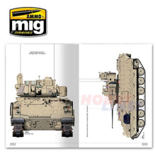 Load image into Gallery viewer, M2A3 BRADLEY FIGHTING VEHICLE 2 In Detail Book Ammo by Mig Jimenez MIG5952
