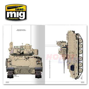 M2A3 BRADLEY FIGHTING VEHICLE 2 In Detail Book Ammo by Mig Jimenez MIG5952