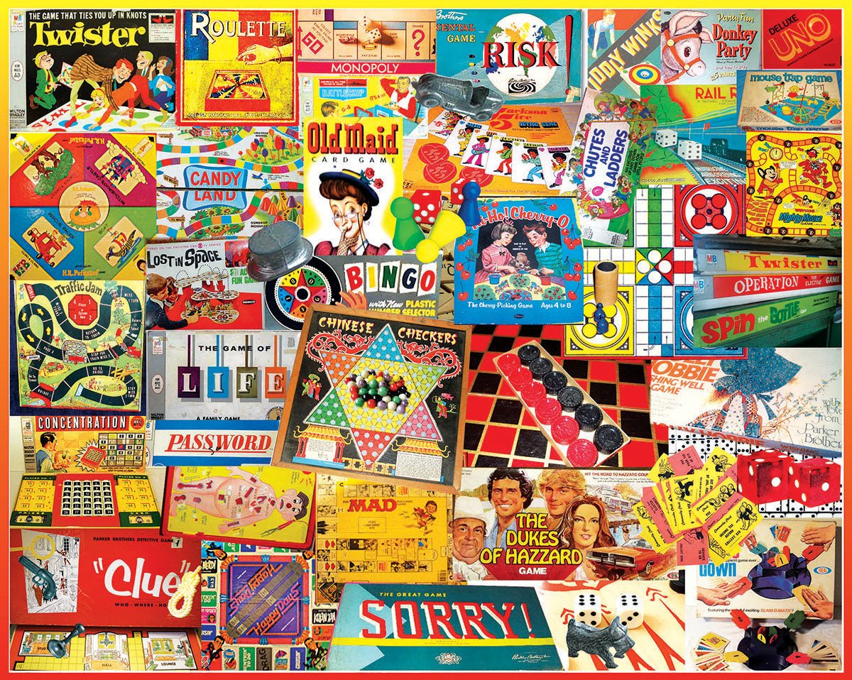 The Games we Played - 1000pc Puzzle | White Mountain | 924pz