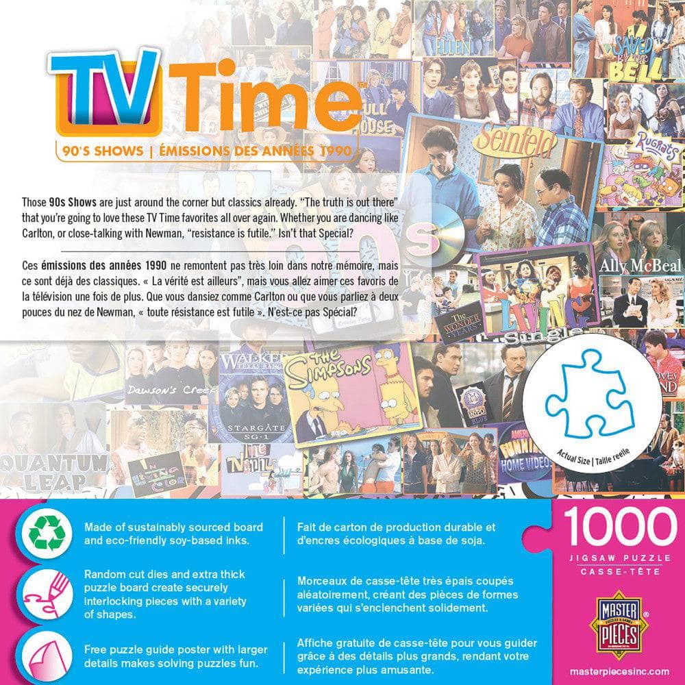 90s Shows - 1000pc Puzzle | Masterpieces | 72158