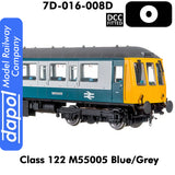 Class 122 M55005 - Blue Grey | Dapol | 7D-015-008D