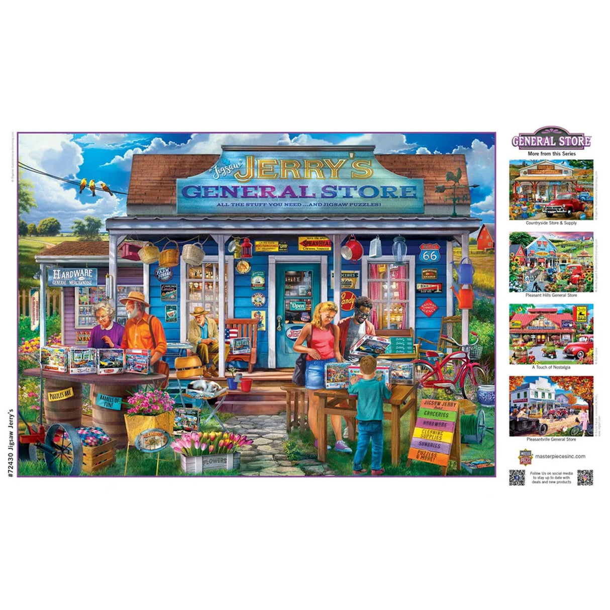 * Damaged Box * General store - Jigsaw Jerrys - 1000pc Jigsaw | MasterPieces | 72430