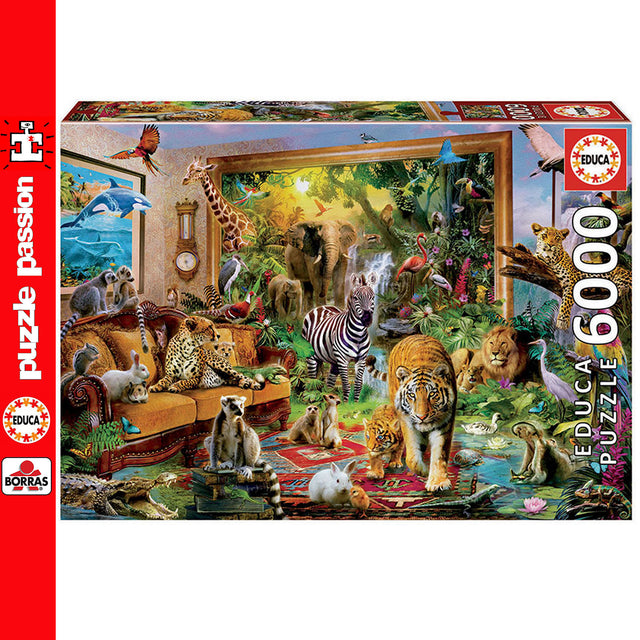 Entering The Bedroom 6000 Piece Jigsaw Puzzle | Educa | 17679